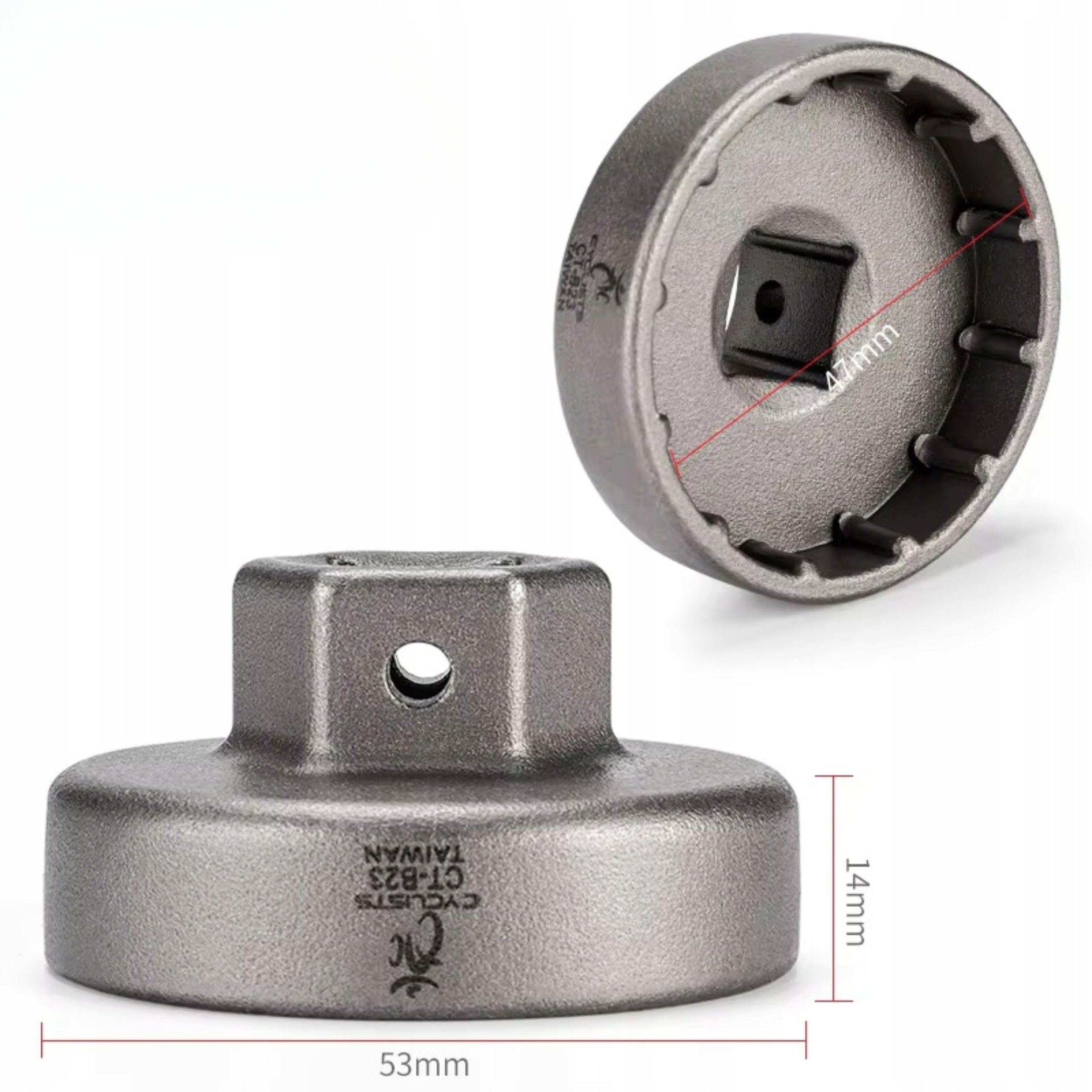 KEY SUPPORT TOOL SRAM DUB RACE FACE ROTOR CAP 12 TEETH 46mm Manufacturer code CT-B23