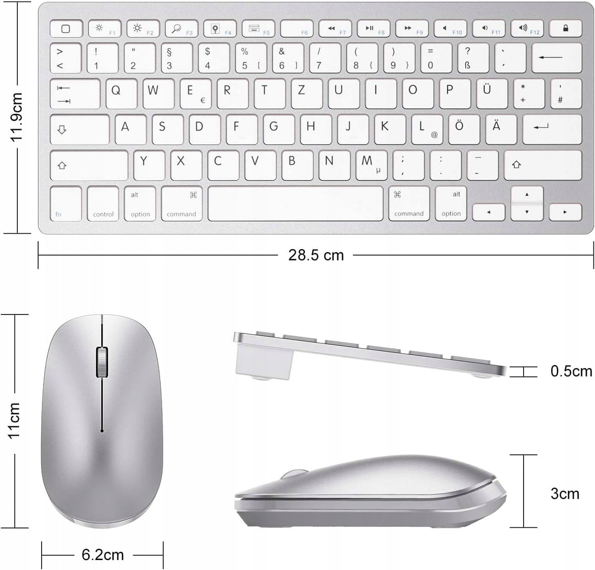 KEYBOARD AND MOUSE OMOTON WK201 QWERTZ DE Manufacturer code KEYBOAORD