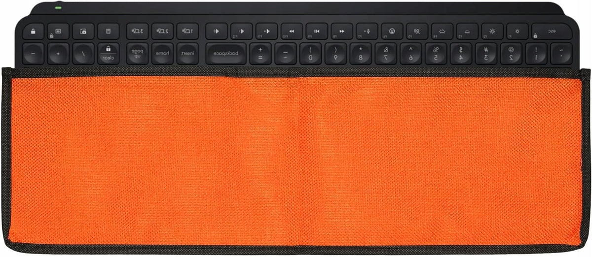 KEYBOARD CASE FOR MX KEYS ORANGE WITH LOCK FOR TRANSPORT