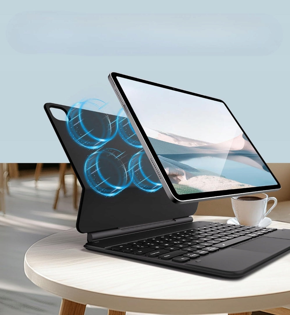 KEYBOARD COVER DRACOOL CASE FOR IPAD QWERTZ MAGNETIC 6/5/4/3 HIT Packaging status original