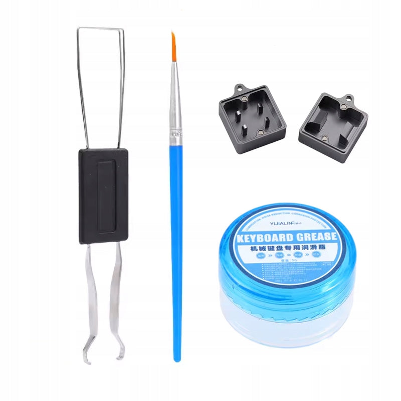 KEYBOARD GREASE JETTING for mechanical keyboard switches