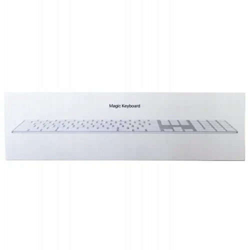 KEYBOARD SWISS LAYOUT APPLE KEYBOARD WITH NUMERIC KEYPAD WHITE