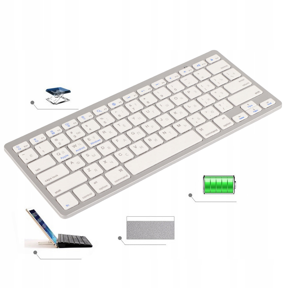 KEYBOARD UKRAINIAN RUSSIAN GAMING CYRILLIC Keyboard layout ARABIC (qwerty)