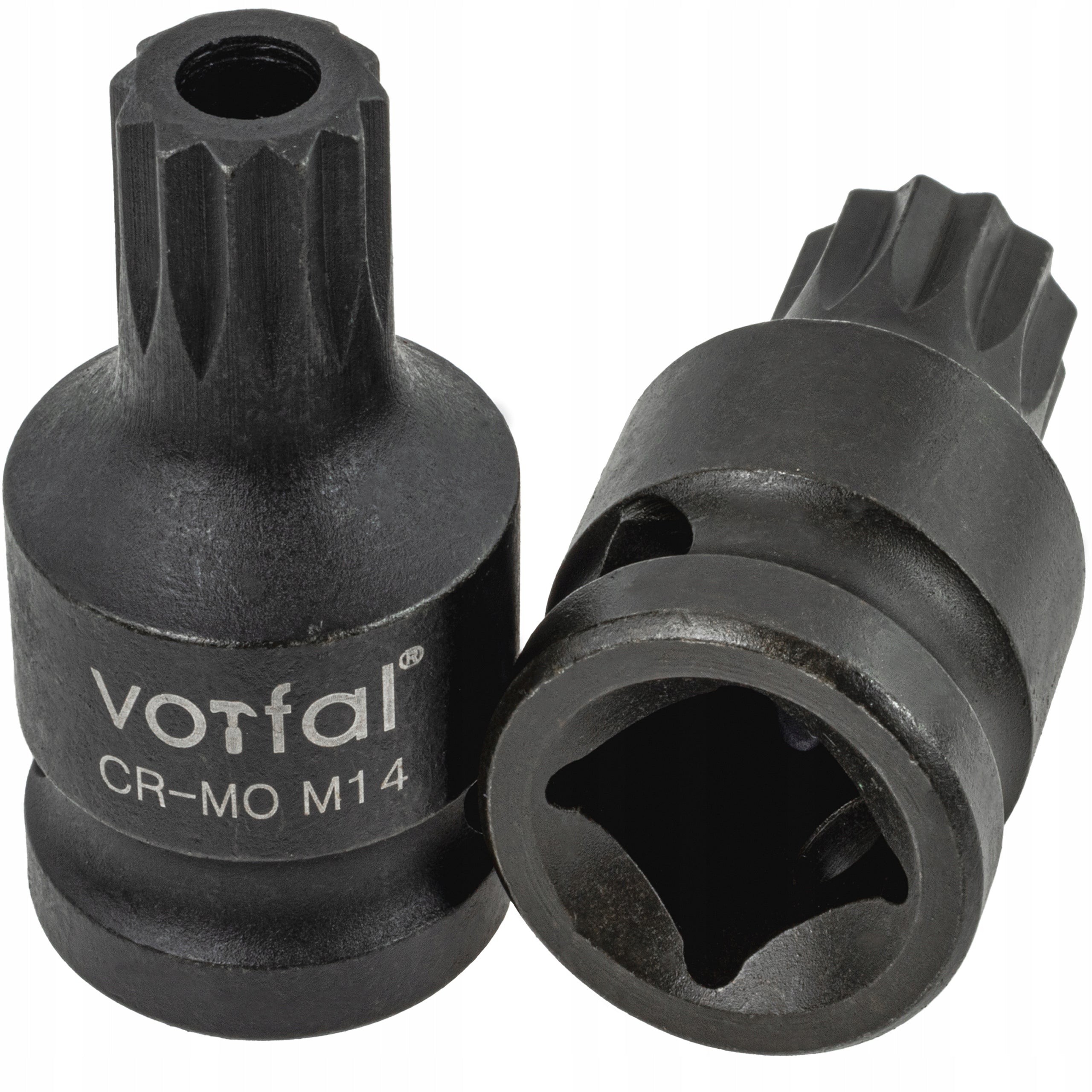 KEYS BIT SPLINE IMPACT 1/2 M14 M16 M18 HUB VAG VW AUDI SKODA SEAT XZN Type 6-point