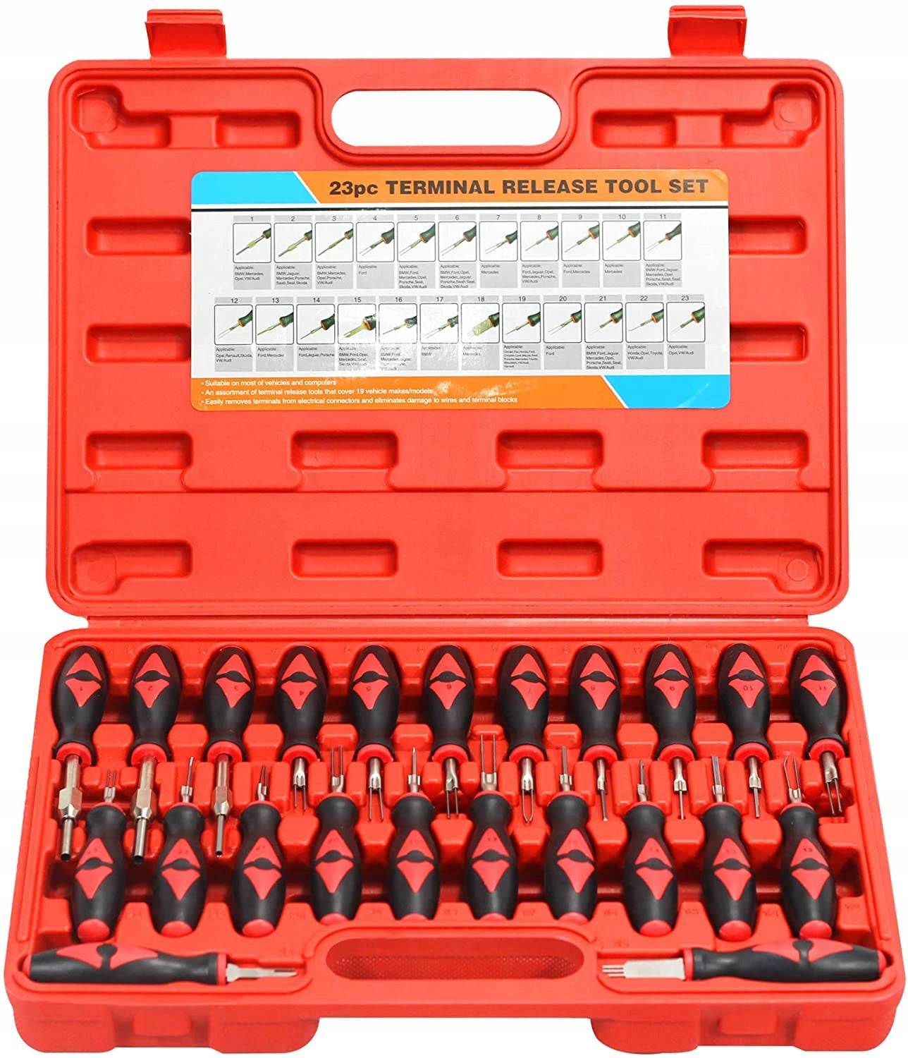KEYS FOR REMOVING CONNECTORS PINS VAG REMOVALS Brand Luxtom