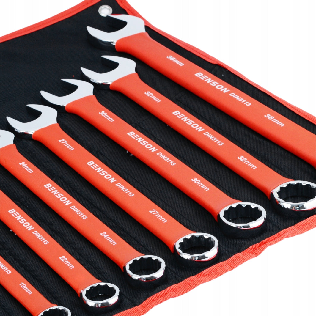 KEYS IN RUBBER FLAT EYELET 6-36 SET MAT 17EL BENSON B BLACK Manufacturer code 16028