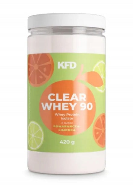 KFD CLEAR WHEY PROTEIN ISOLATE 420 G TASTE: ORANGE - LIME