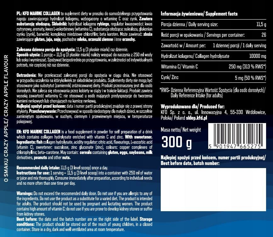 KFD Collagen Marine Crazy Apple Brand KFD