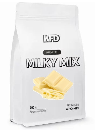 KFD Milky Mix - 700 g (WPC 80 + MPI 85) flavour: WHITE CHOCOLATE without filling