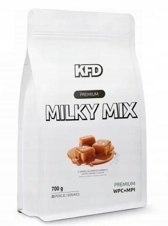 KFD Milky Mix - 700 g (WPC 80 + MPI 85) salty caramel flavour
