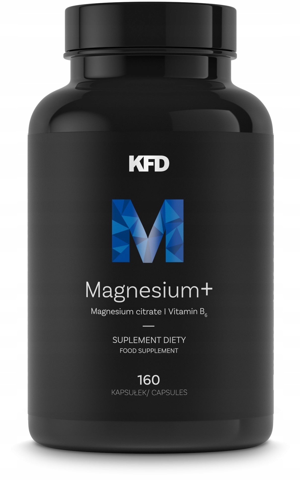 KFD ORGANIC MAGNESIUM + Vitamin B6 - 160 capsules
