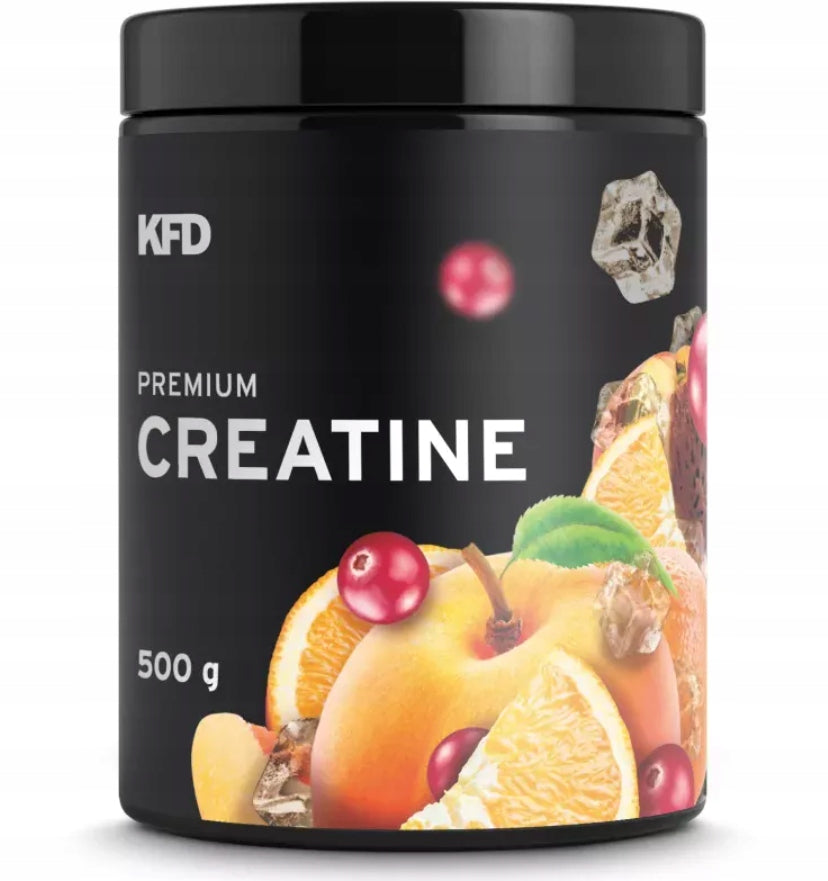 KFD PREMIUM CREATINE 500g Creatine Powder Monohydrate for 100 days