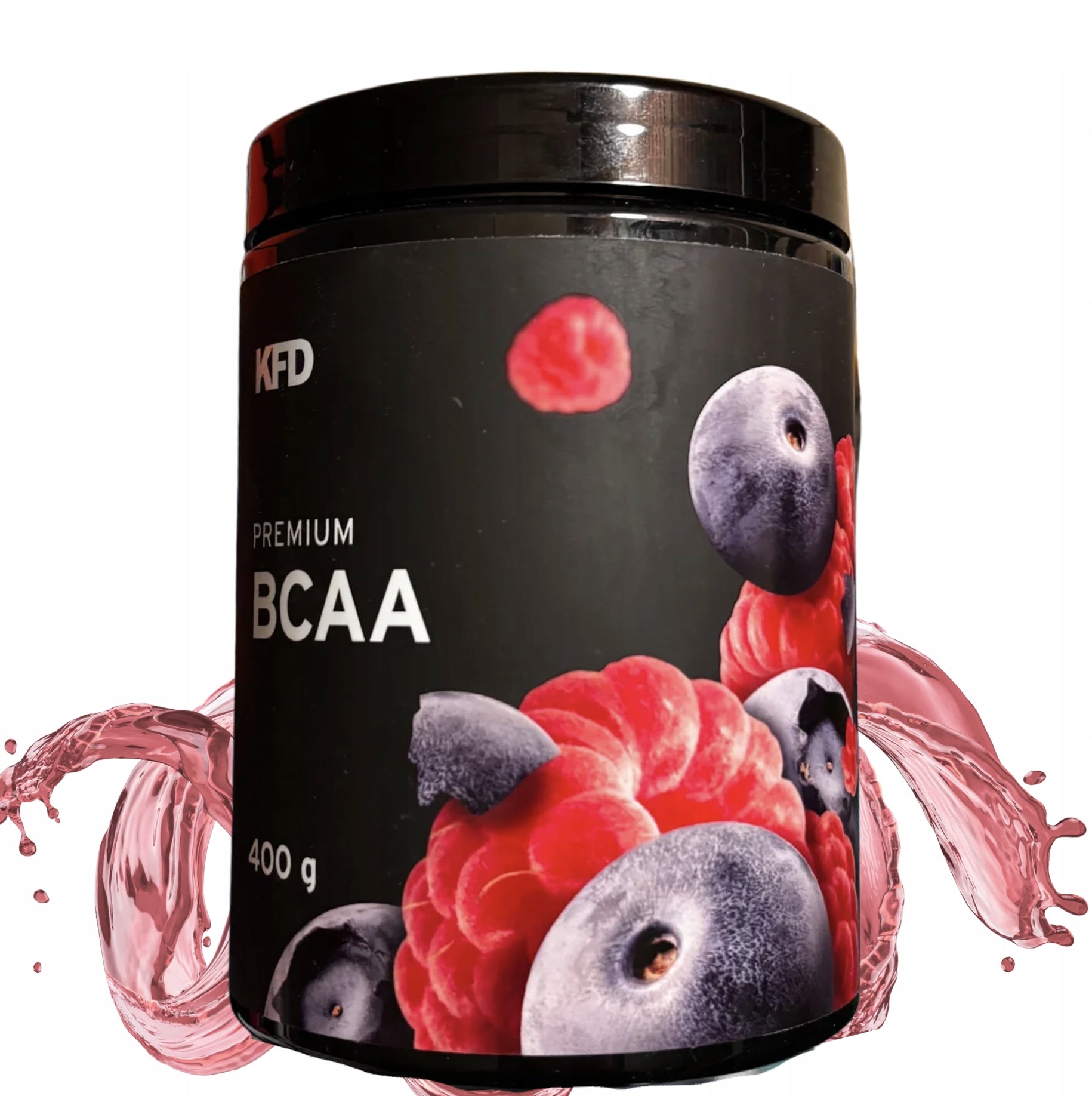 KFD Premium BCAA 2:1:1 400g raspberry berry amino acids regeneration 80 servings Expiration date at least six months from the date of purchase