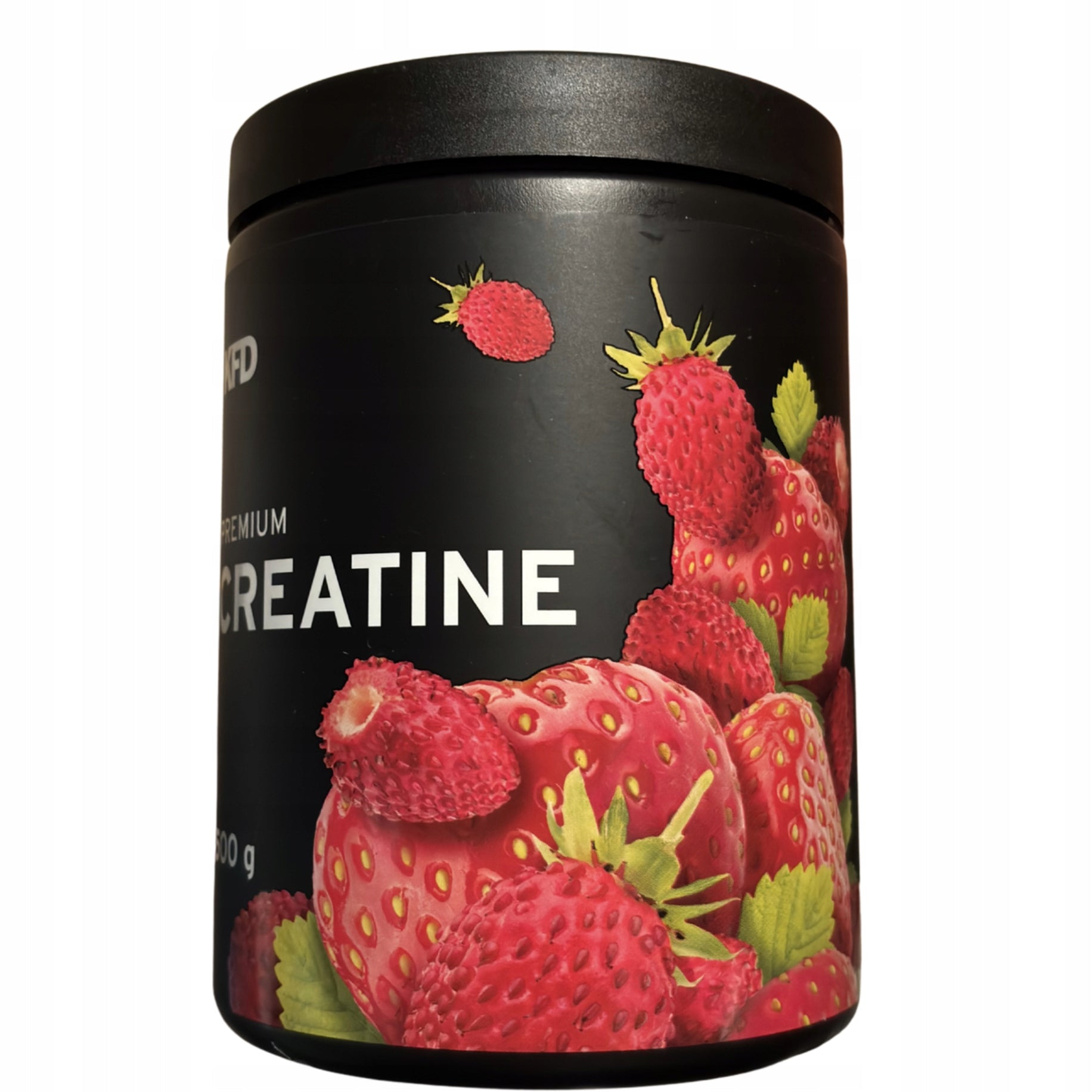 KFD Premium Creatine 500g strawberry creatine monohydrate 100 servings Packaging status original