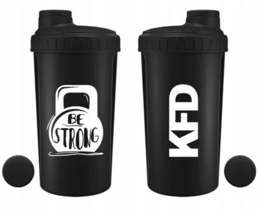 KFD Shaker 700ml, black – Be strong