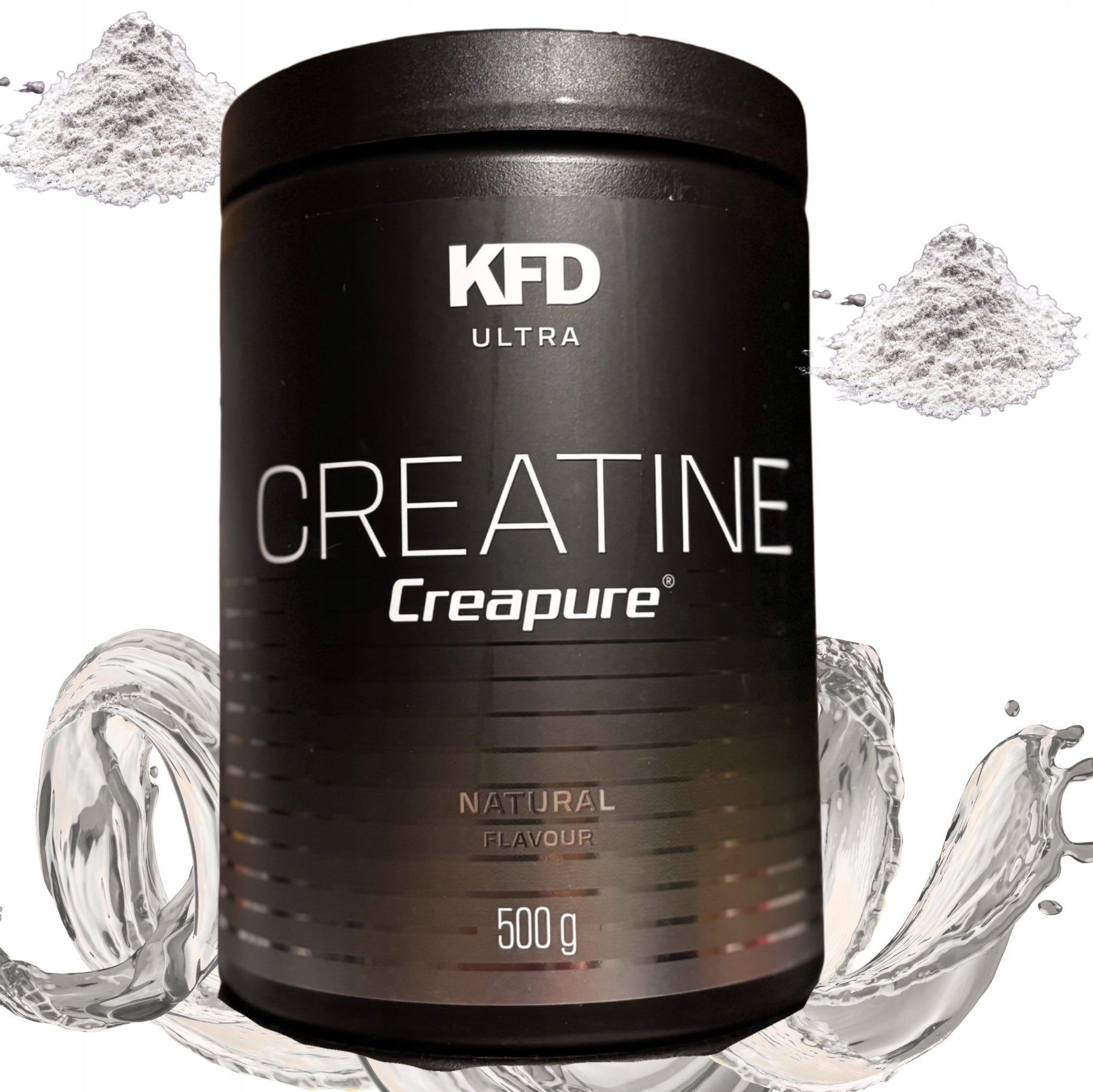 KFD Ultra Creatine Creapure 500g natural tasteless strength mass 100 servings Packaging status original