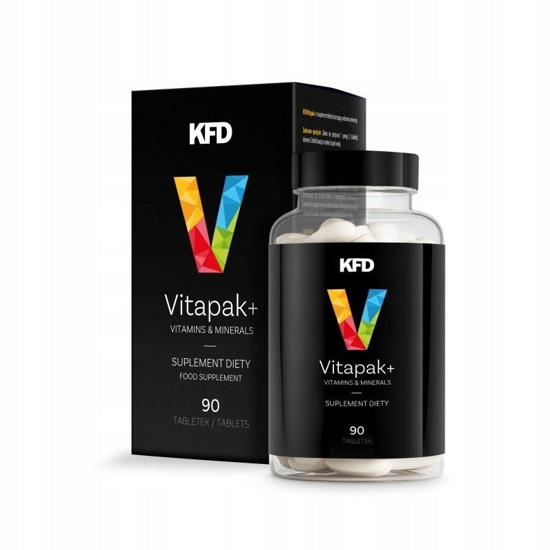 KFD Vitapak Plus 90 tabs.