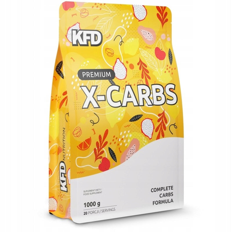 KFD X-Carbs 1000g Pineapple CARBO carbohydrates