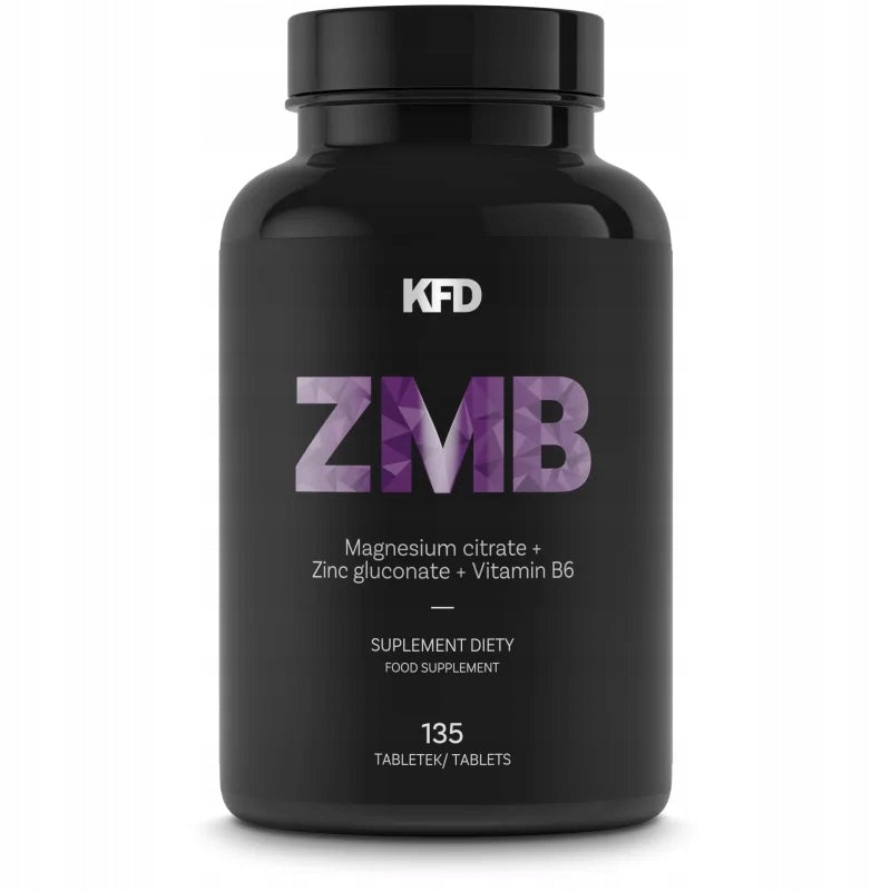 KFD ZMB ZMA Magnesium + Zinc + Vitamin B6, 135 table
