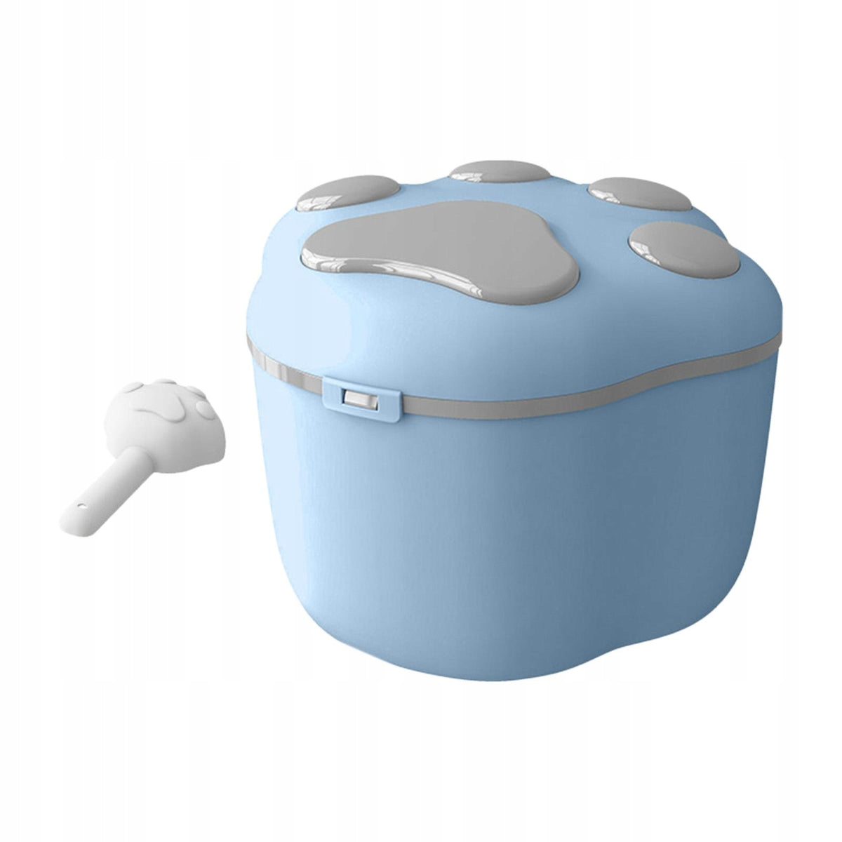 KG lb Large Capacity Food Storage Container Kitchen Rice Flour Case Blue