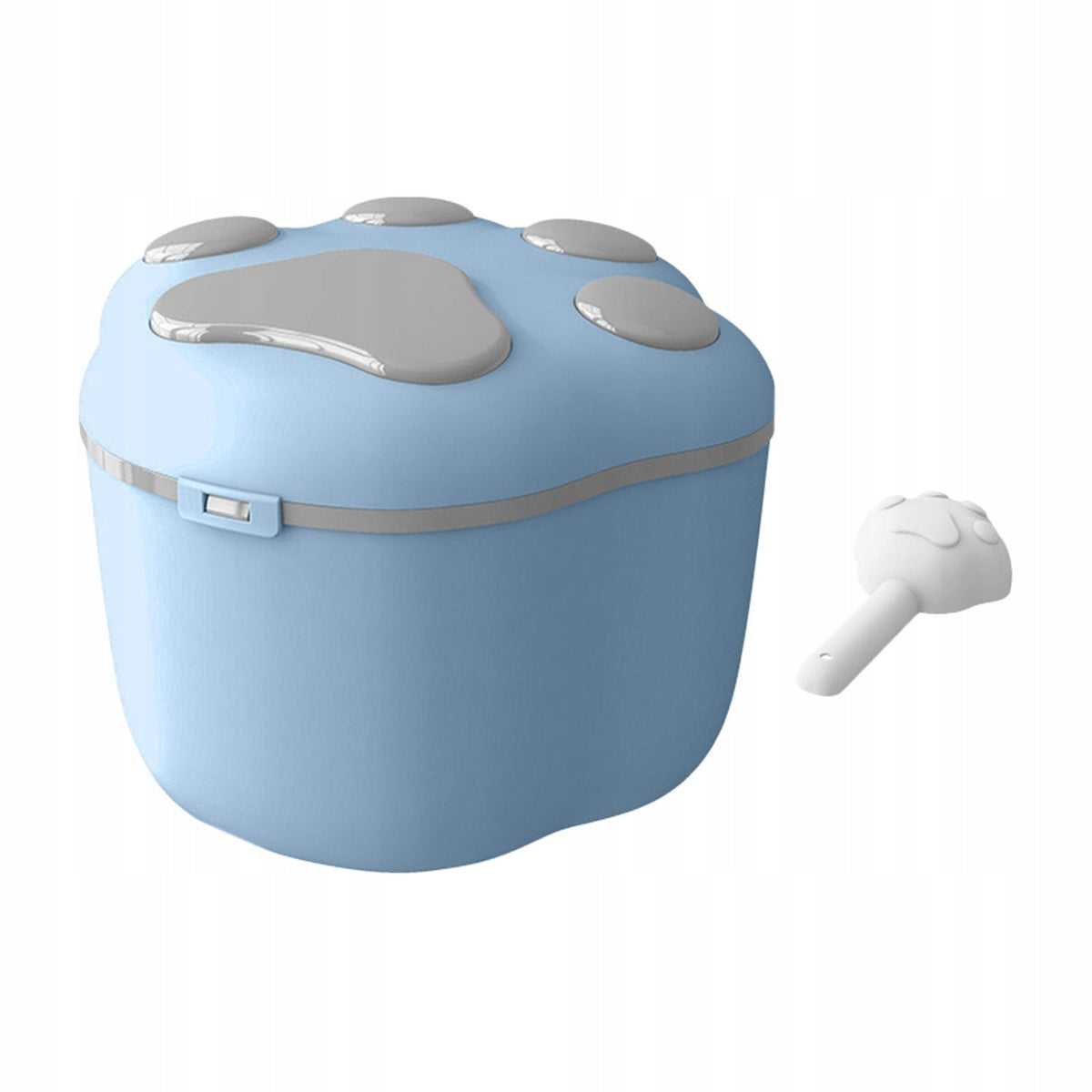 KG lb Large Pet Dog Cat Food Storage Container Cereal Rice Flour Blue