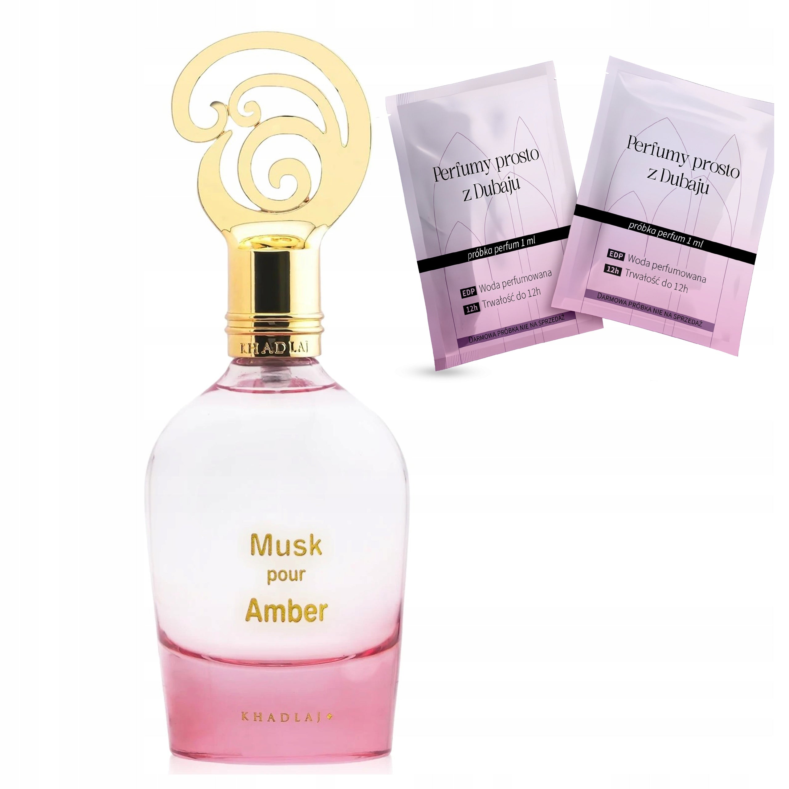KHADLAJ MUSK POUR AMBER - EAU DE PARFUM - VOLUME: 100 ML Packaging status original
