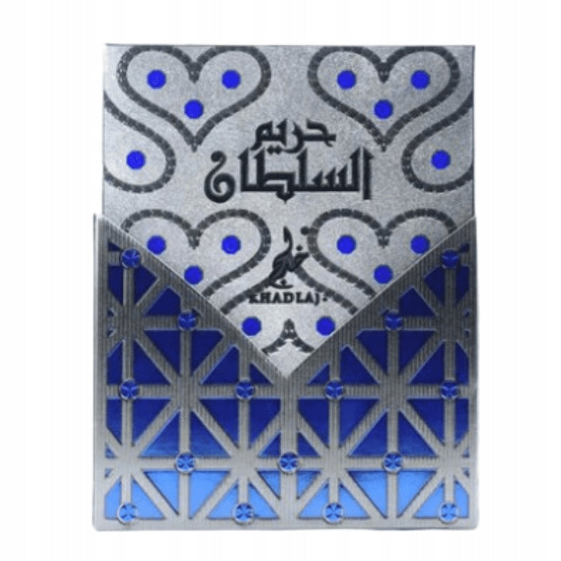 KHADLAJ Perfumed Oil Hareem Al Sultan Antique Silver 35ml Brand Khadlaj