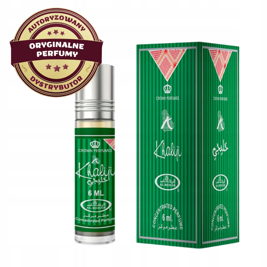 KHALIJI ARABIC PERFUME IN CITRUS OIL FRESH SPICE 6ml AL REHAB