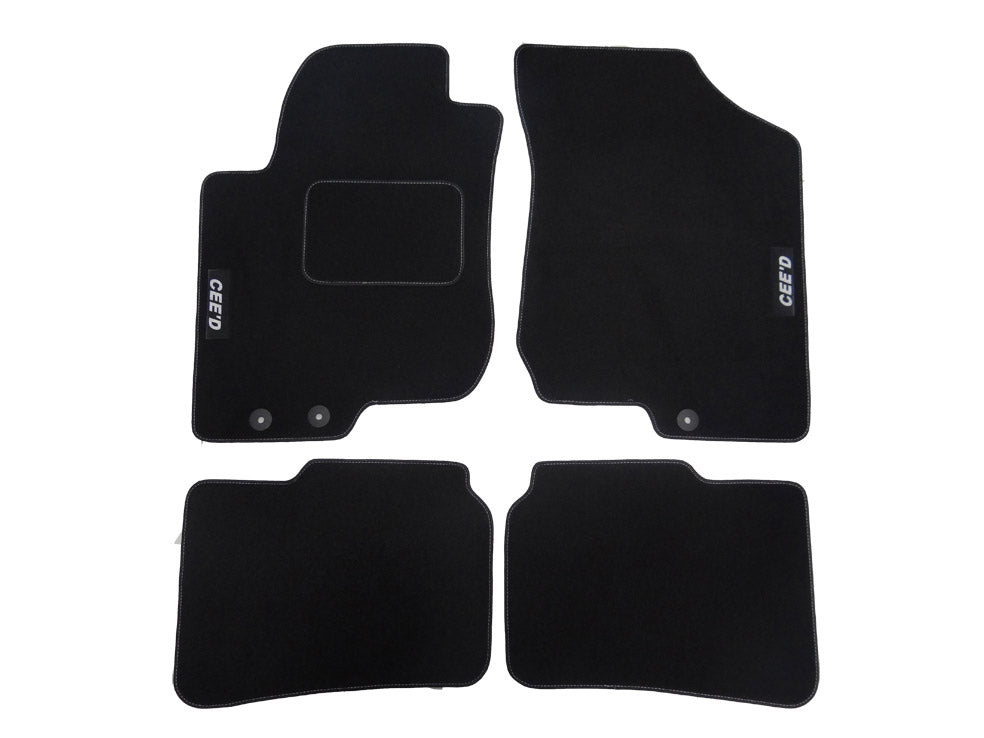 KIA CEED II 1 2 07-12 12-.... VELOUR RUGS