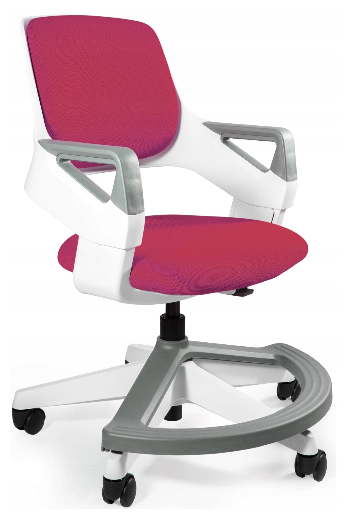 KIDDOO Swivel Desk Chair Children's Pink Age 4-14 Years Manufacturer code FU-RO-01