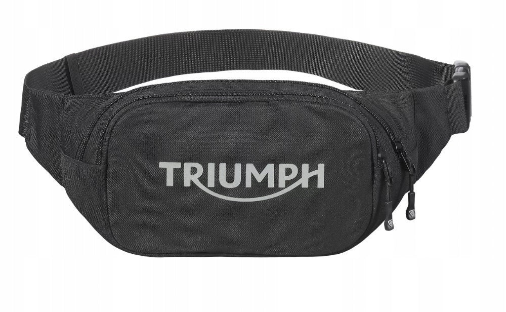 KIDNEY BAG SACHET TRIUMPH BLACK ADJUSTABLE 5L MLUA24012