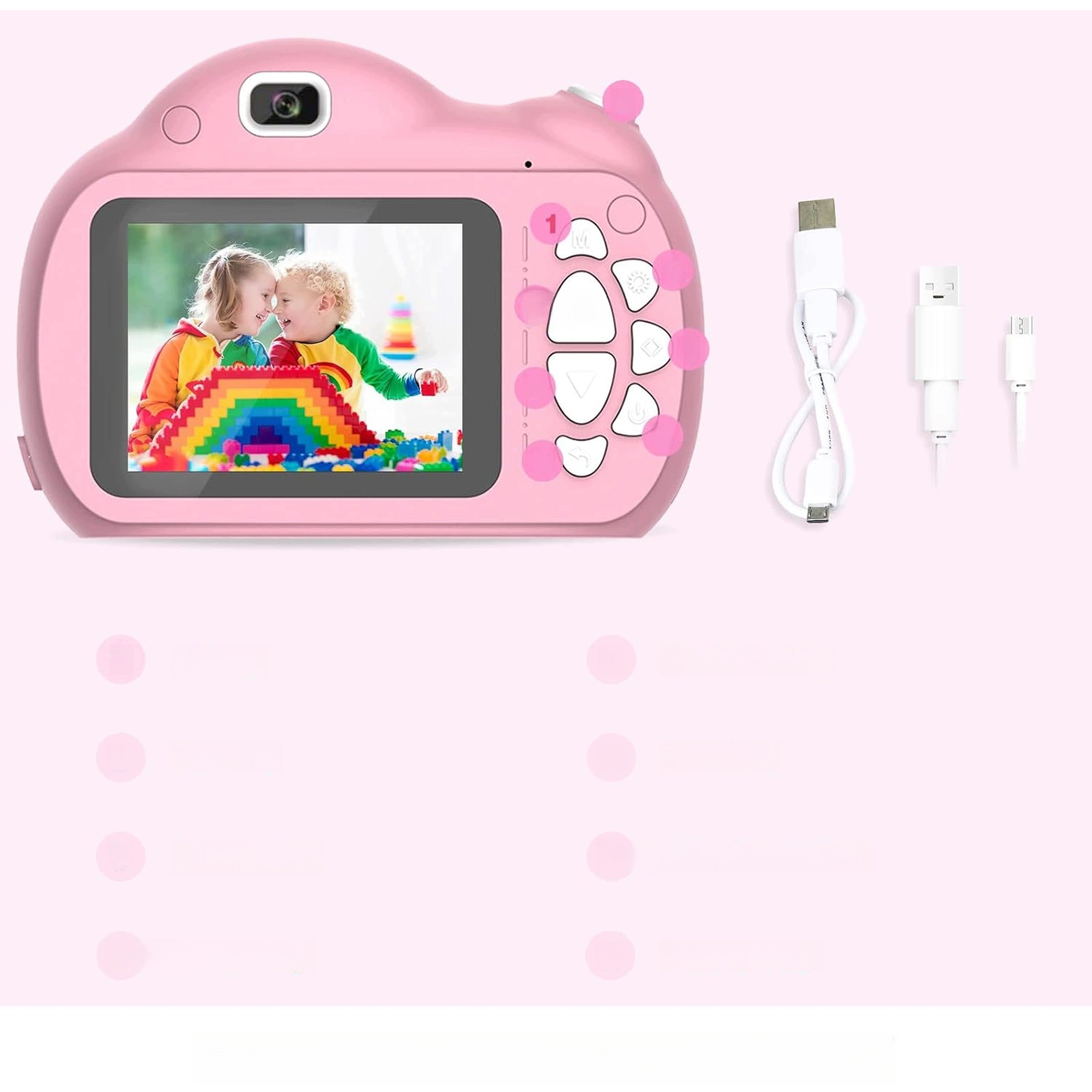 KIDS DIGITAL CAMERA SUPBRO WITH IPS SCREEN 2,4" HD 1080P CAMERA 32GB Brand no brand