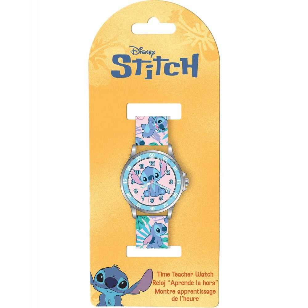 KIDS LICENSING Analog Watch with Disney Stitch Theme - Official Producer Brand Kids Euroswan