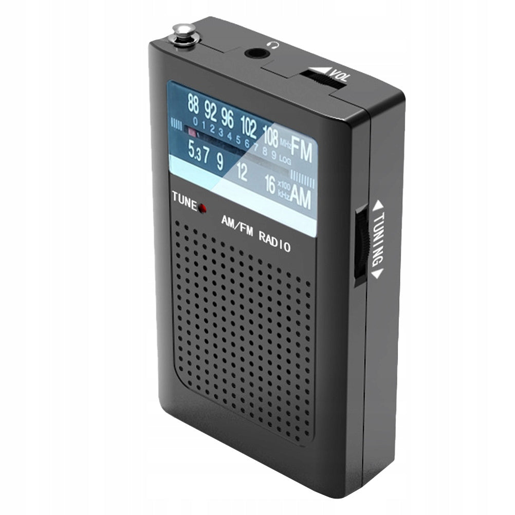 KIESZONKOWE RADIO AM/ MINI 2 Z WYŚWIETLACZEM LCD