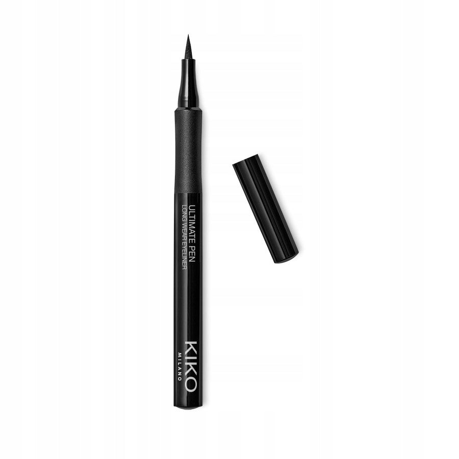 Langlebiger Eyeliner Kiko Milano Ultimate Pen, schwarz 