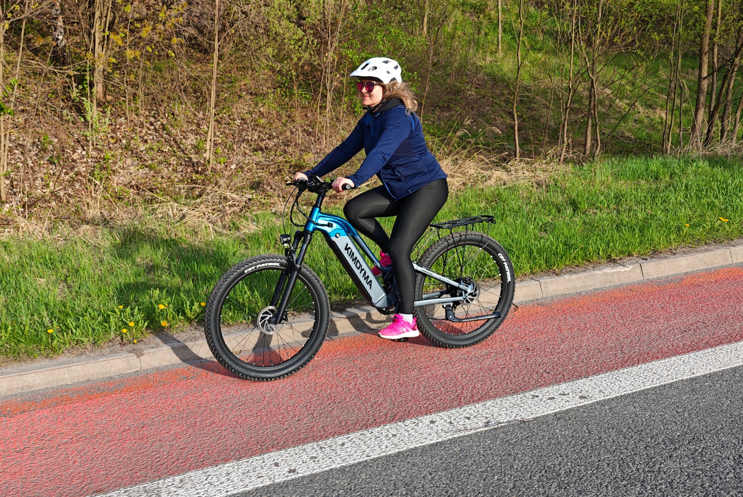 KIMDYMA K02 Electric Bike 250W 25km/h 48v20Ah 120HP MTB Oil Brakes Foldability partially assembled, calibrated