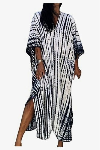 KIMONO WOMEN'S BOHO LONG OVERSIZE BEACH BEDSPREAD FOR WOMEN HOME