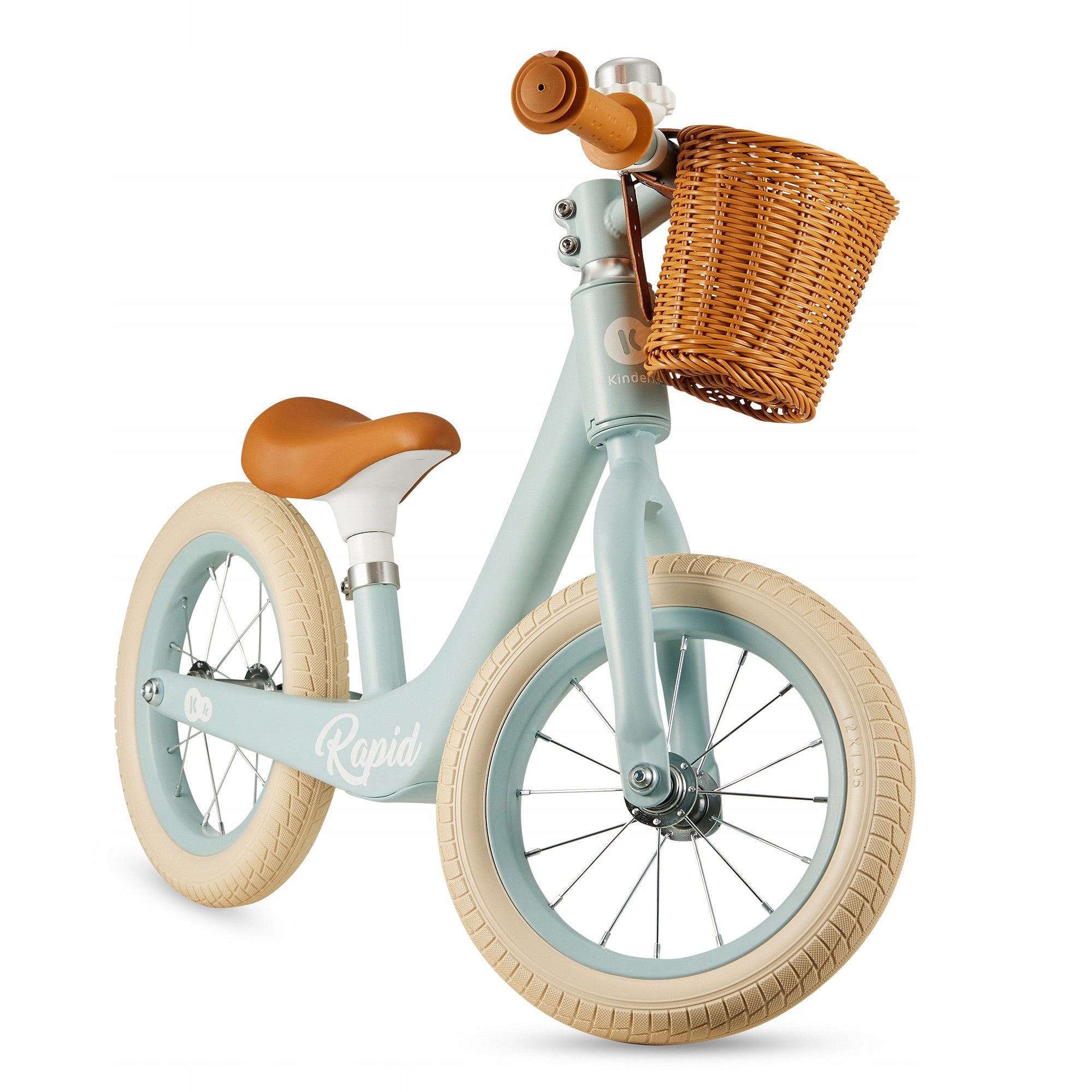 KINDERKRAFT BALANCE BIKE RAPID 2 MAGNESIUM LIGHT + BASKET 2+ Model RAPID 2