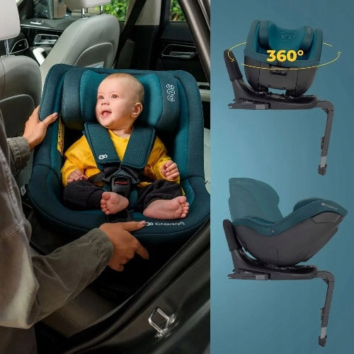 KINDERKRAFT CAR SEAT 360 I-GUARD SWIVEL ISOFIX 0-18 KG INSERT Manufacturer code i-Guard