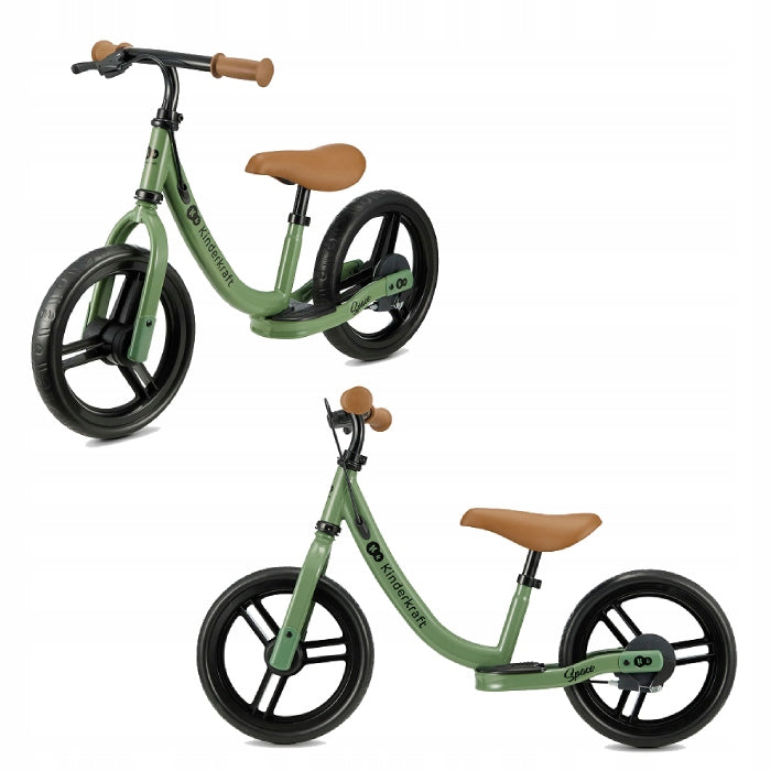 KINDERKRAFT SPACE BALANCE BIKE CHILDREN'S RIDER ADJUSTABLE WHEELS FOAM