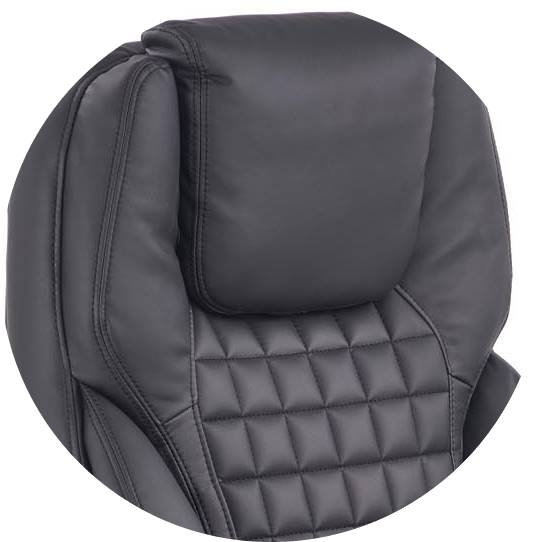 KING Cabinet Chair Black Swivel Office Adjustable Classic Packaging status original