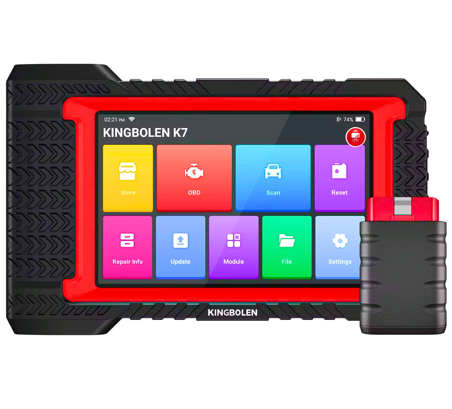 KINGBOLEN K7 OBD2 Diagnostic Tester CAN-FD Lifetime Updates PL Brand Kingbolen