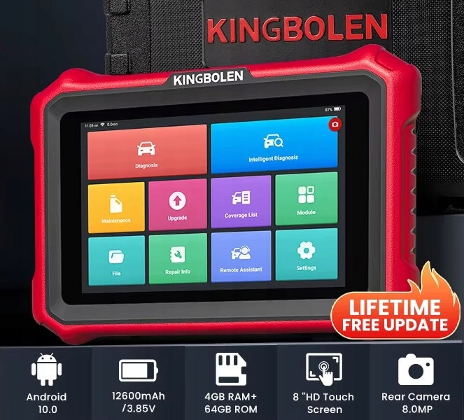 KINGBOLEN K8 ELITE+ DIAGNOSTIC TESTER UNIVERSAL FREE UPDATES Brand Kingbolen