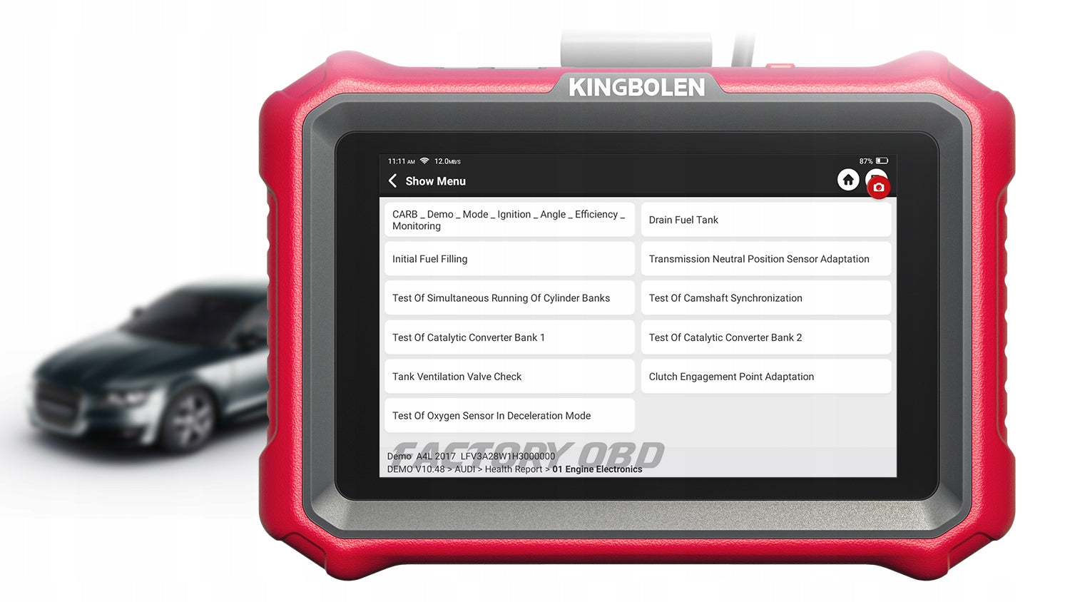 KINGBOLEN K8 ELITE OBDII DoIP PRO DIAGNOSTIC INTERFACE Manufacturer code K8 Elite