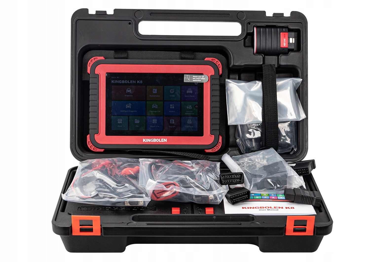 KINGBOLEN K8 PRO DIAGNOSTIC TESTER lifetime update FULL Polish Customs tariff code 90268020