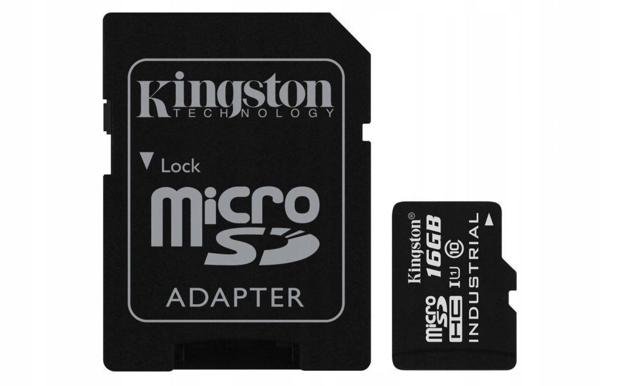 KINGSTON 16 GB micro SD HC CL10 UHS-1 90MB/s INDUSTRIAL industrial Packaging status original