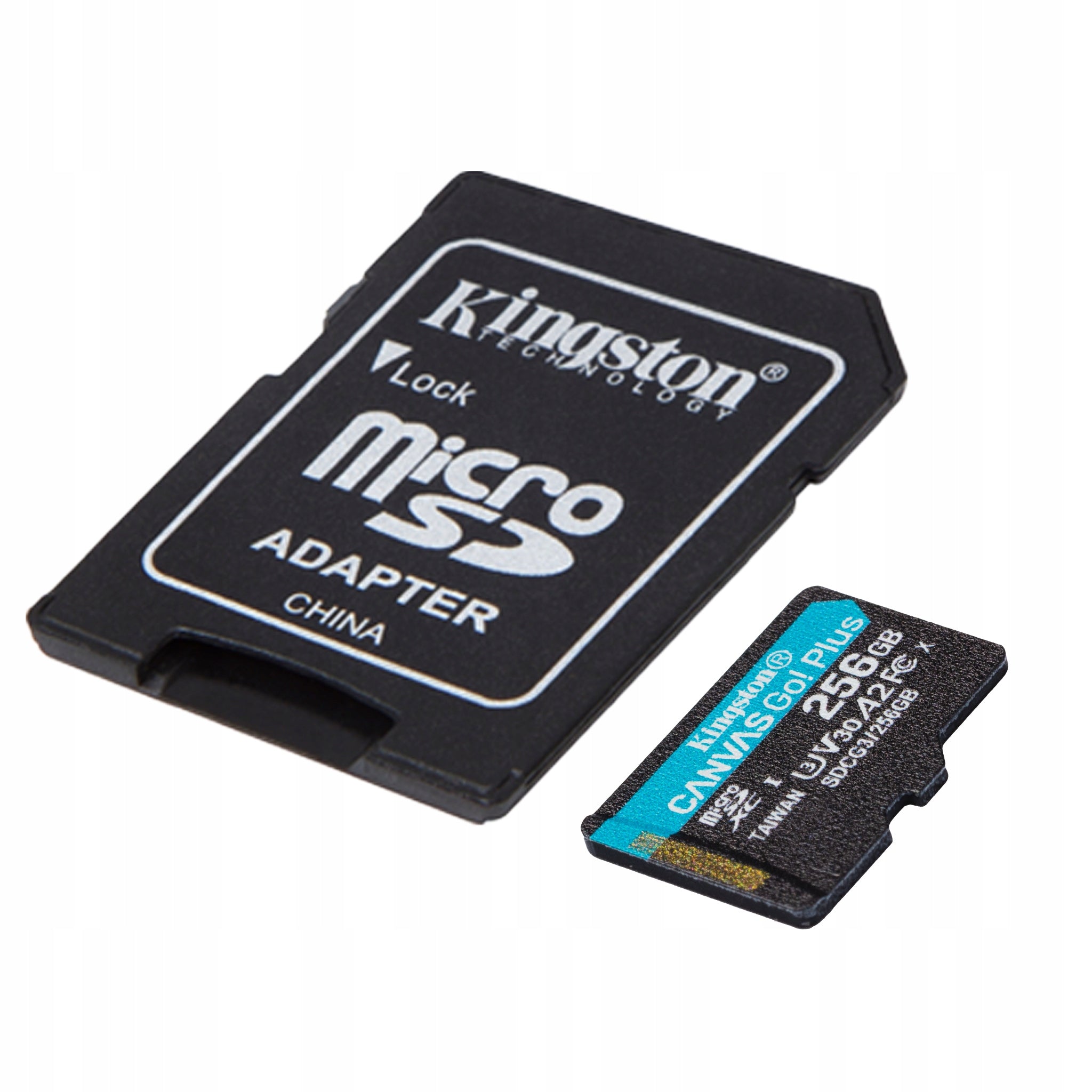 KINGSTON 256 GB micro SD XC C10 UHS-3 V30 A2 170Ms Model SDCG3/256GB