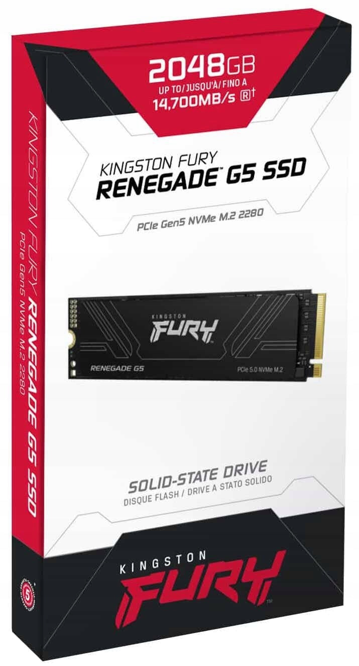 KINGSTON Fury Renegade G5 2TB SSD Disk format M.2