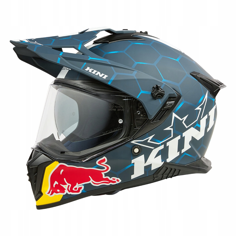 KINI HELMET ADV RED BULL 2.0 BLUE WHITE SIZE M KRADV-003 Manufacturer's catalog number KRADV-003