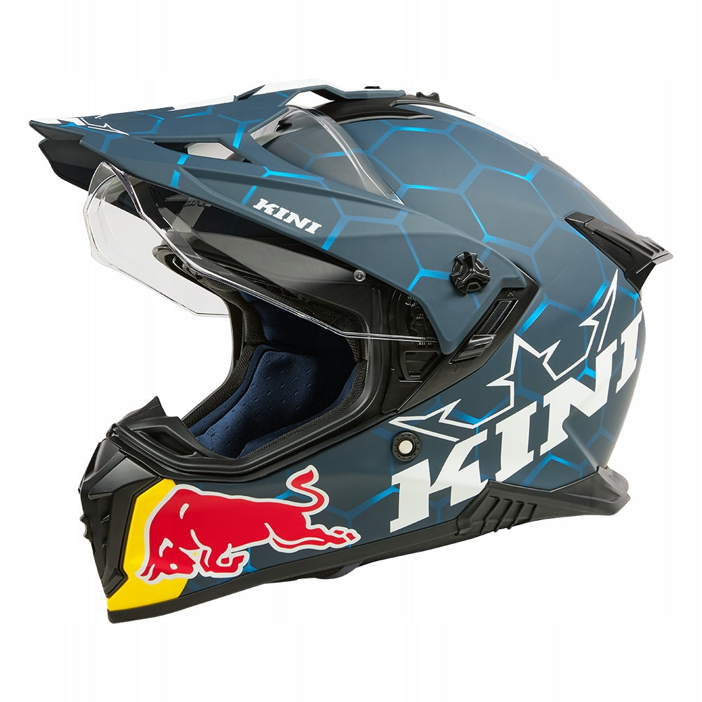 KINI HELMET ADV RED BULL 2.0 BLUE WHITE SIZE M KRADV-003